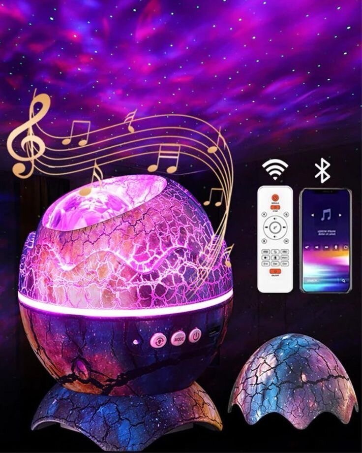 Veilleuse en forme d´œuf de dragon