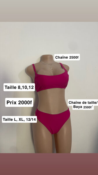 Vibrant Pink Bikini Set