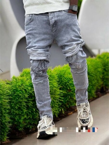 Jean tendance slim homme