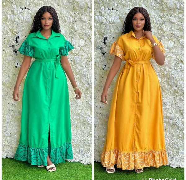 Robe longue élégante femme