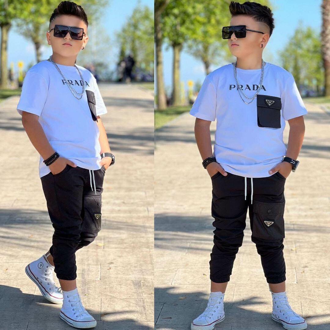 T-shirt à poche tendance