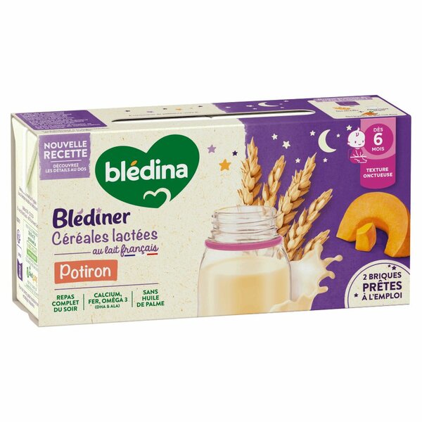 BLEDINER BLEDINA Potiron lait