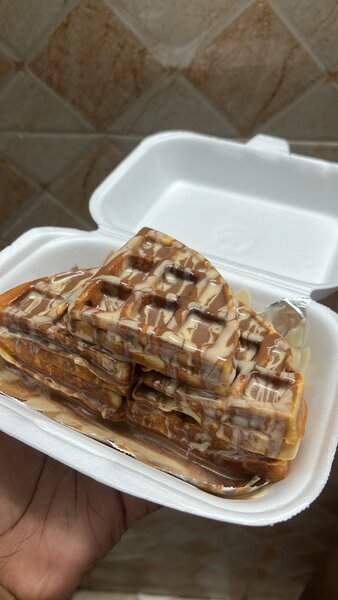 Gaufres au Nutella el mojerne