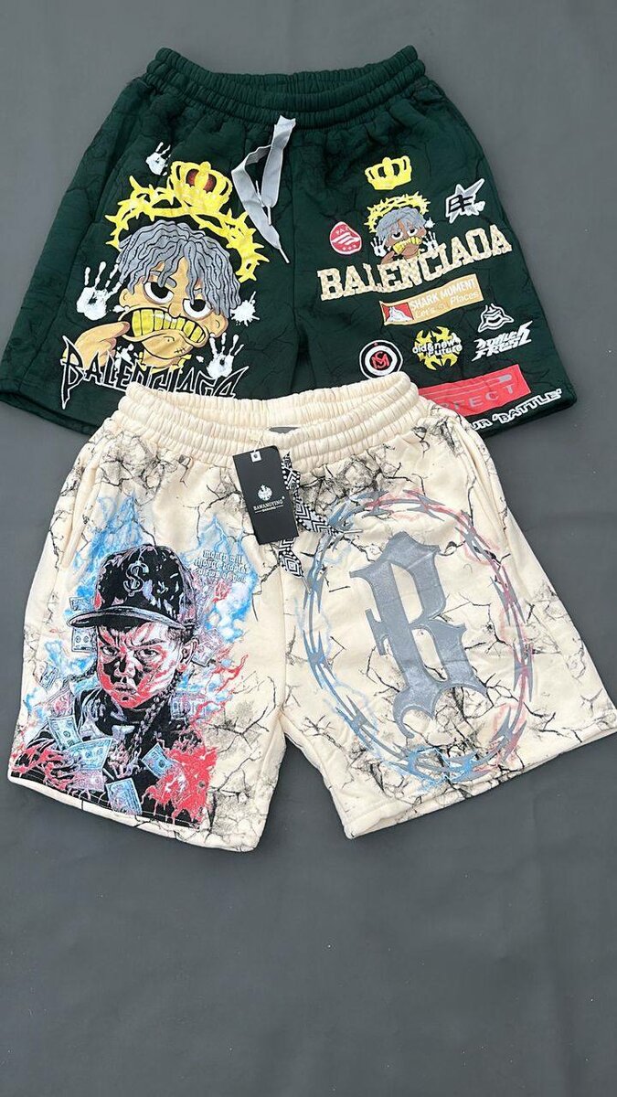 Shorts imprimés graphiques uniques