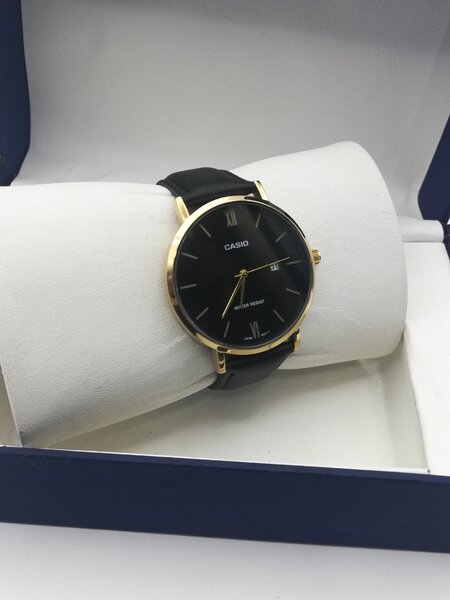 Casio Leather Watch