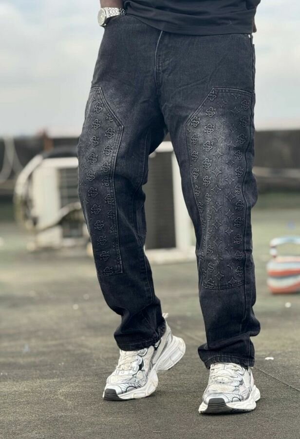 Jeans décontractés noirs