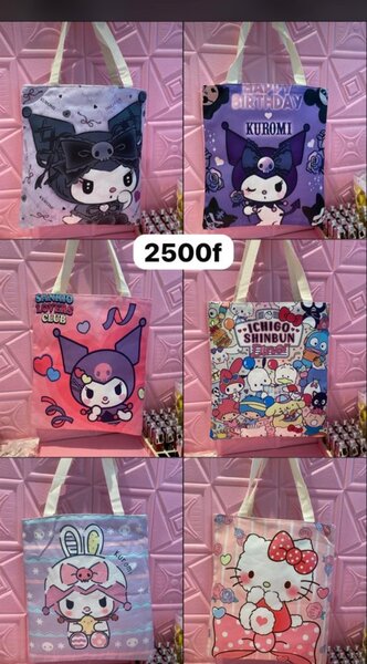 Sacs fourre-tout kawaii