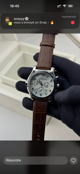 Montre Classique Chronographe Homme