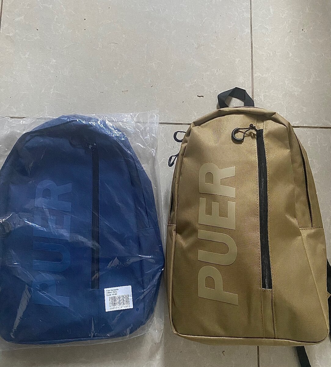 Puer authentic backpack .
