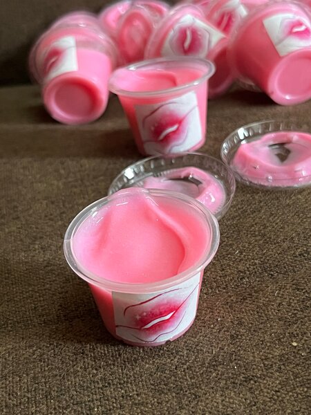 Baume à lèvres rose hydratant