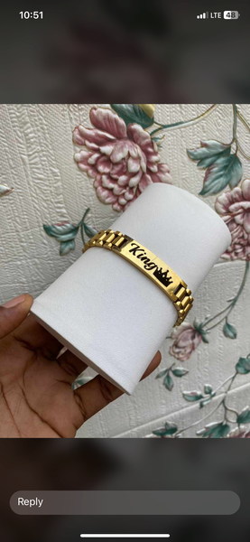 Personal customisation bracelet for both gender.