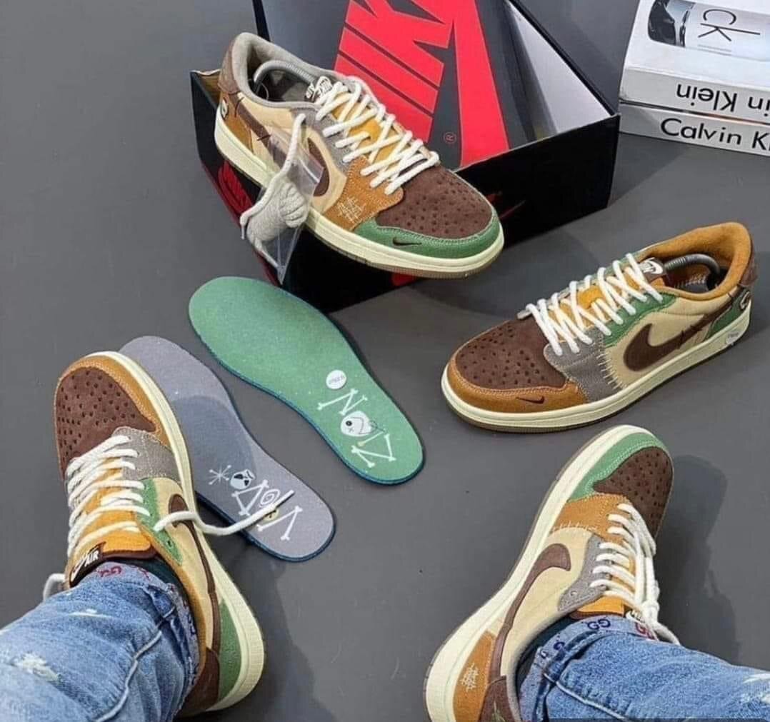 Sneakers multicolores urbaines