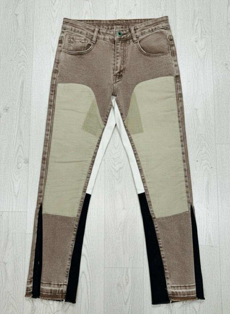 Jean patchwork tendance