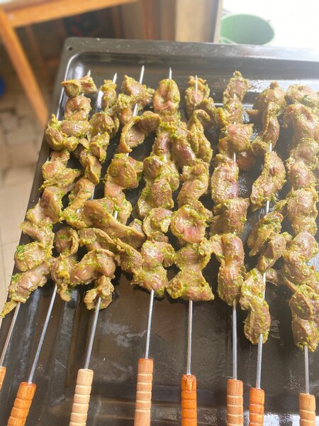 Brochettes de gesier