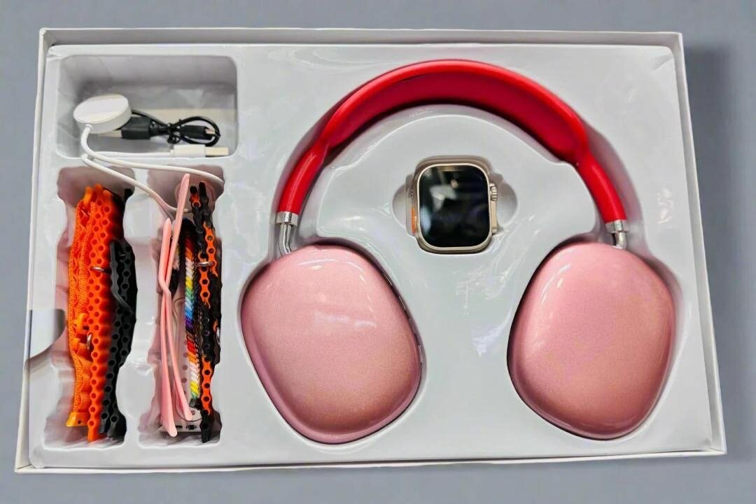 Smart watch with headset