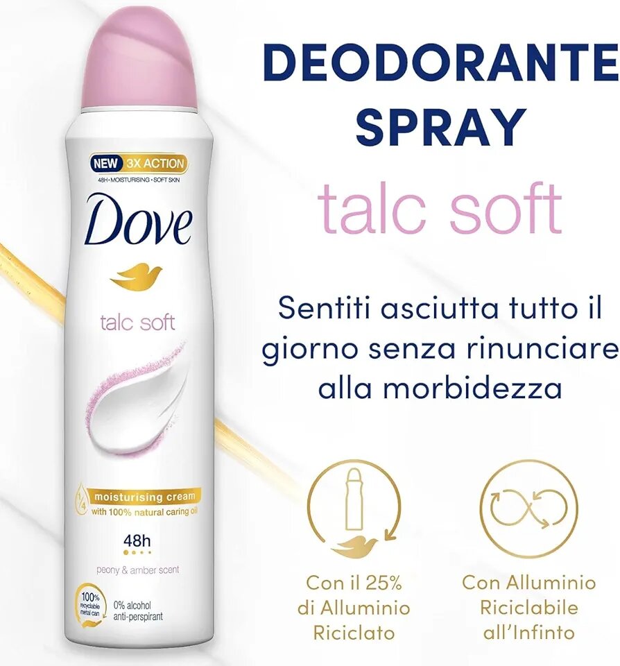 Dove Deo Spray Hydratant