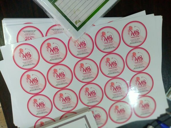 Étiquettes autocollants