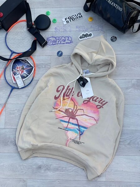 Sweat à Capuche Design Araignée