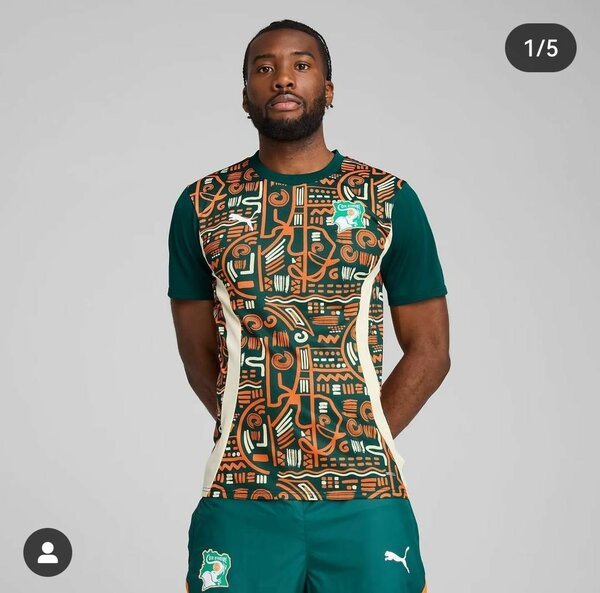 Maillot pro côte d'ivoire