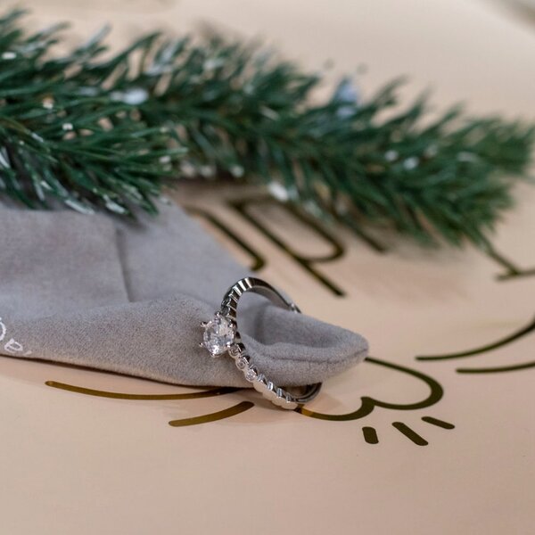 Bague de promesse argent S925