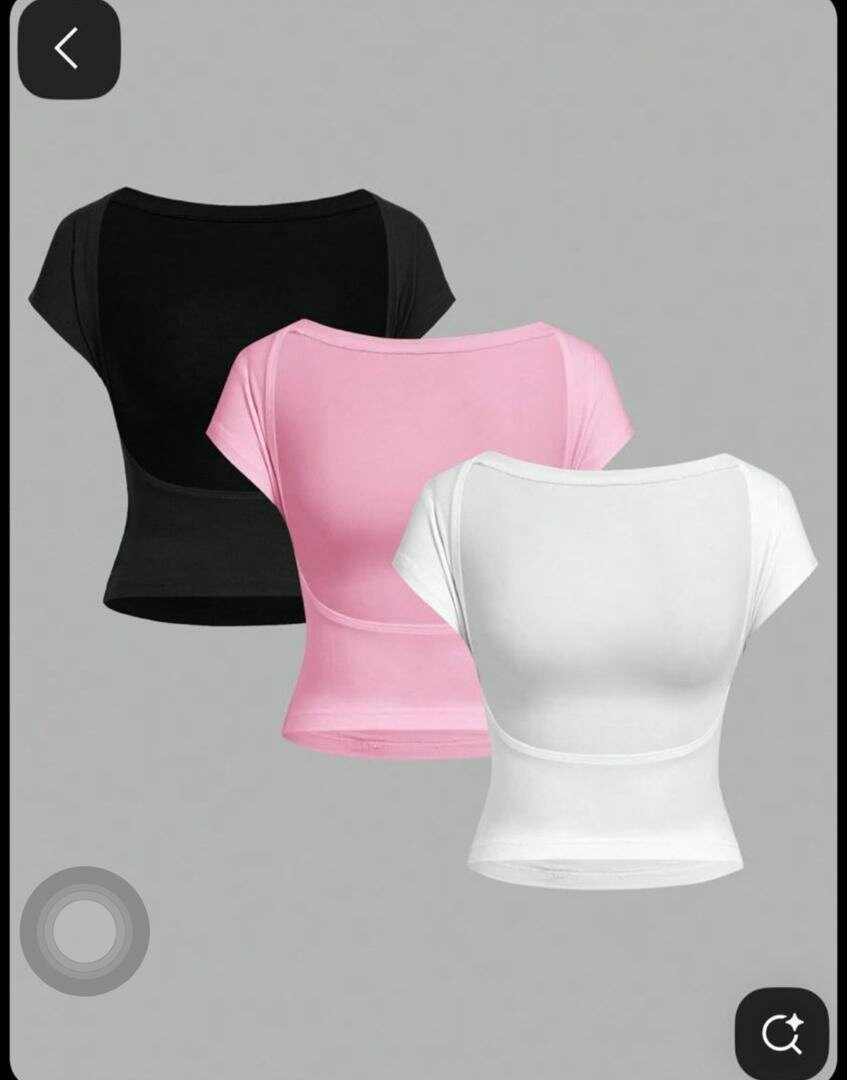 Lot de tops basiques femme
