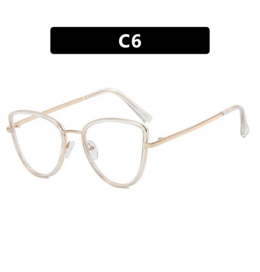 Retro Anti-Blue Ray Cat Eye Glasses