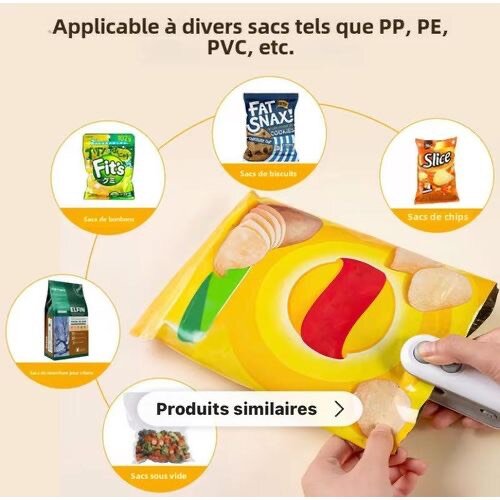Scelleuse de Sac Portable 2-en-1