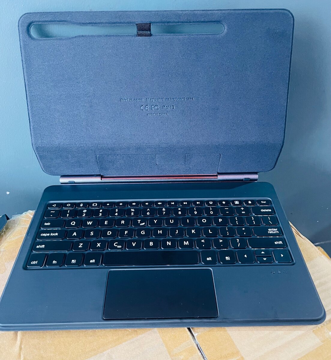 Samsung Galaxy Tab S7fe, 7+,8+,9+ (12.4) Keyboard