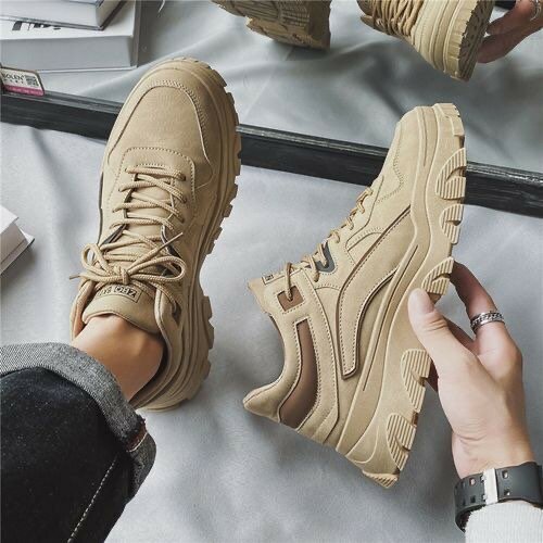 Mens Anti-slip Wear-resistant Sneakers Casual Shoes