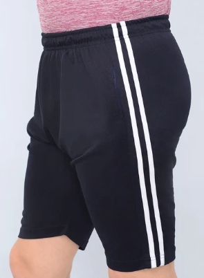 navy 3 Stripe Comfort shorts