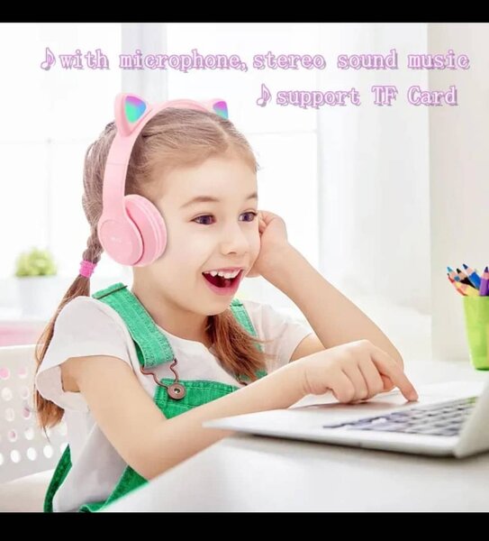 Casque Bluetooth Oreilles Chat