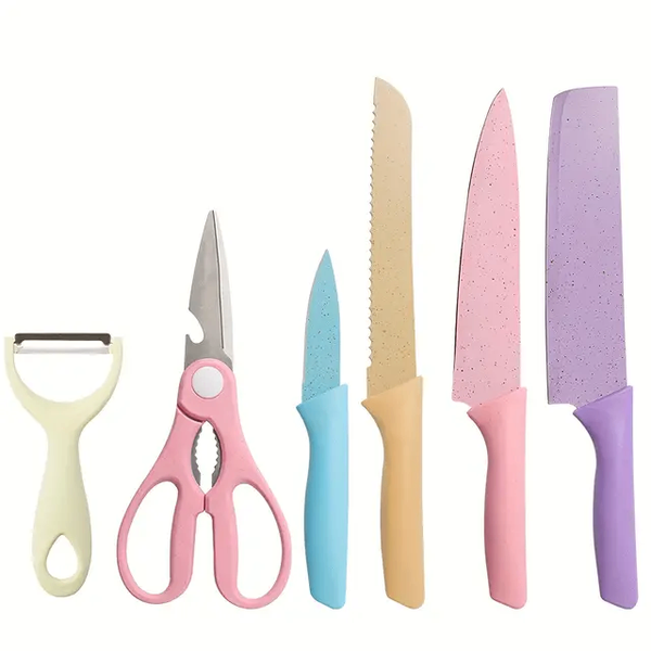 Colorful Knives Set