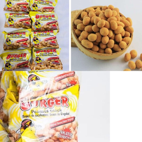 Burger Cacahuètes Grillées