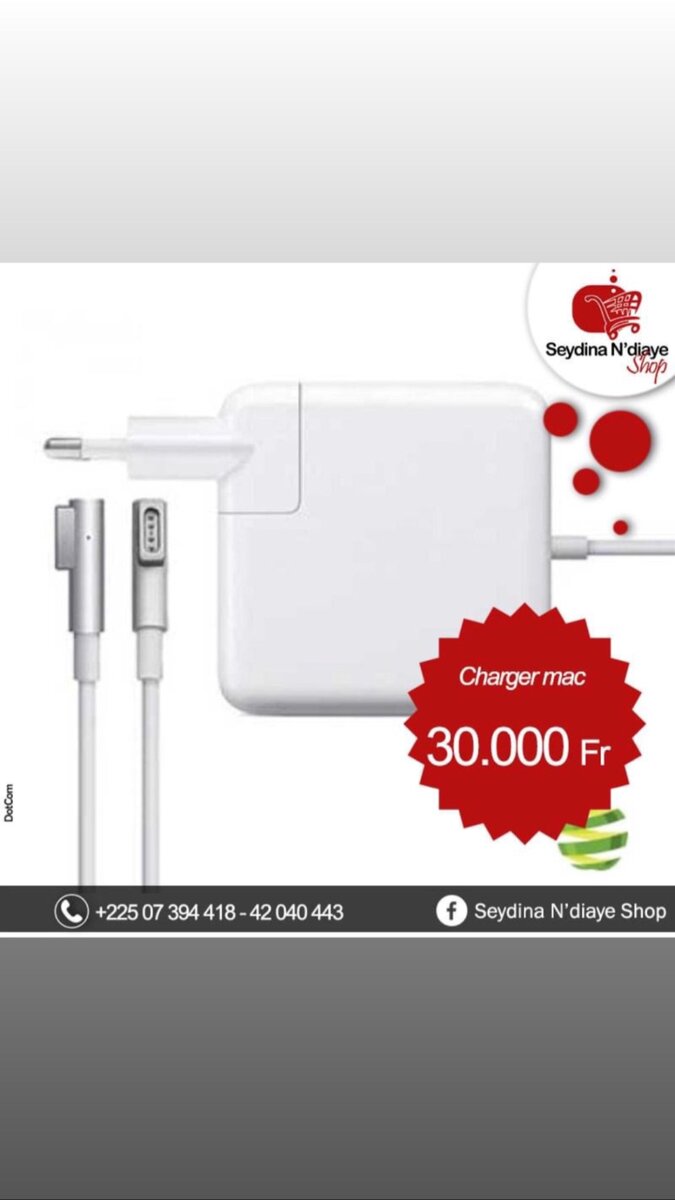 Chargeur de MacBook