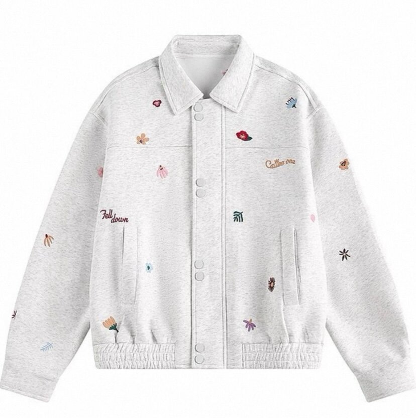 Veste brodée tendance