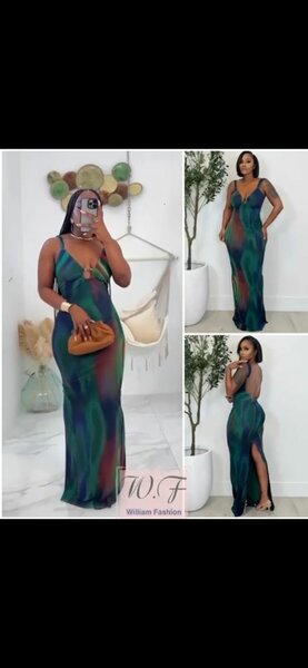 Robe Longue Évasée Élégante