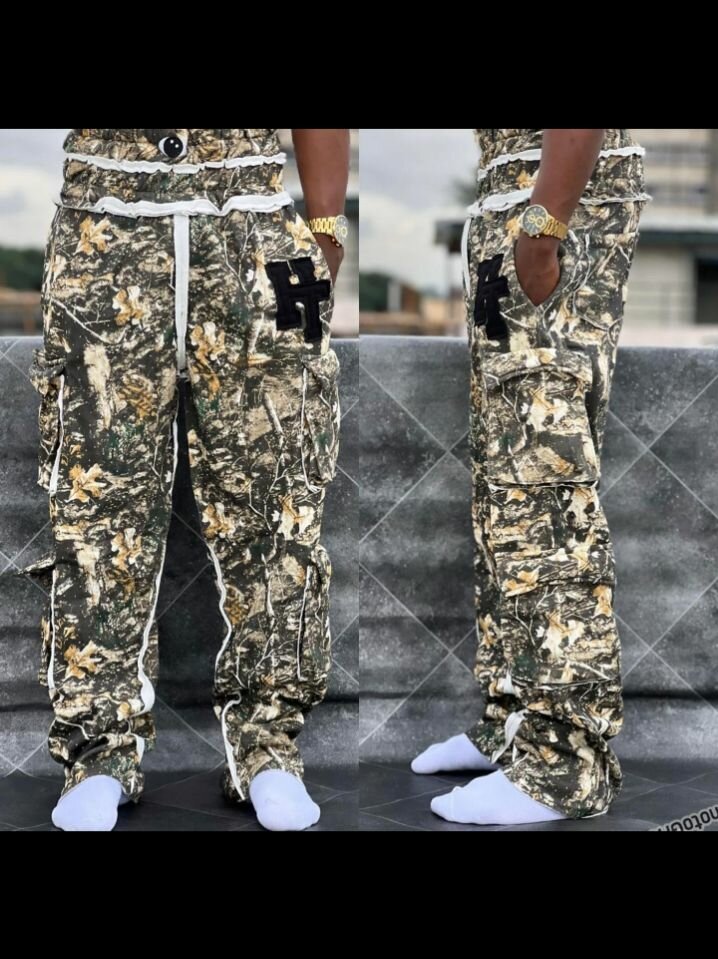 Pantalon camouflage homme