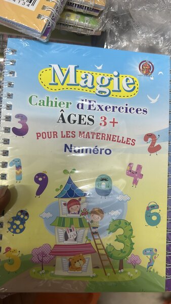 Cahier d'Exercices Magique 3+