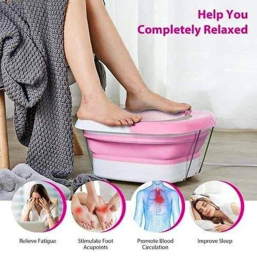 Bain de pieds pliable électrique