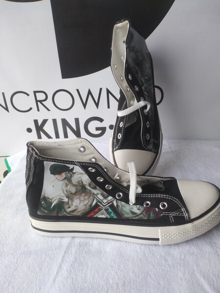 Roronoa Zoro themed converse