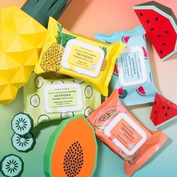 Lingettes visage Douces