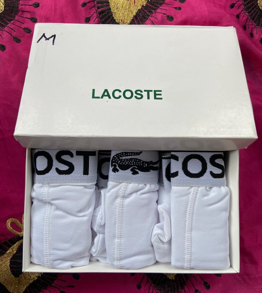 Lacoste blanc