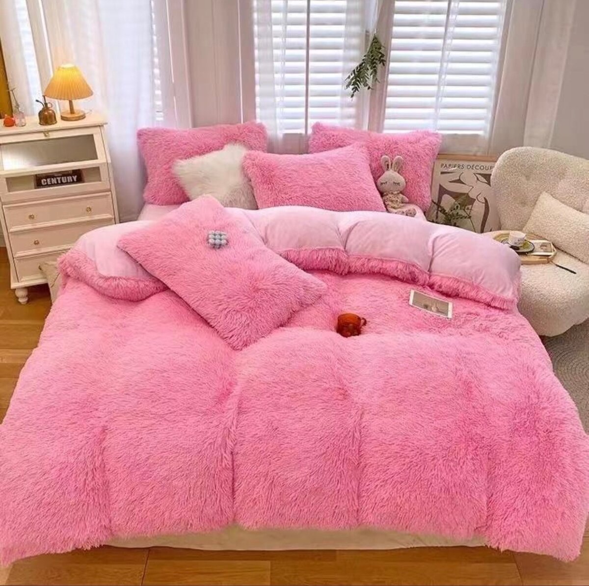Fluffy duvet