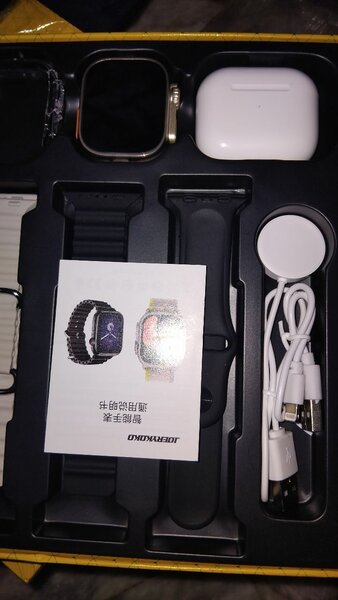 JRX 16 Dunsoin smart watch 3 in 1 with free airpods