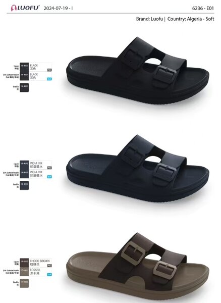 Claquettes confortables Luofu