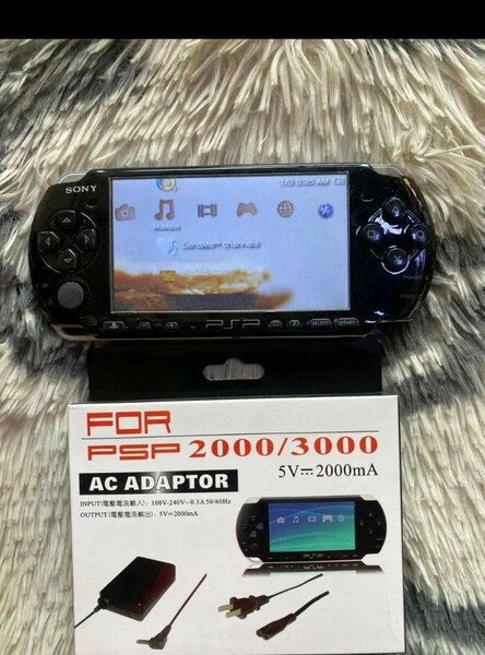 Console PSP 2000/3000 + Adaptateur
