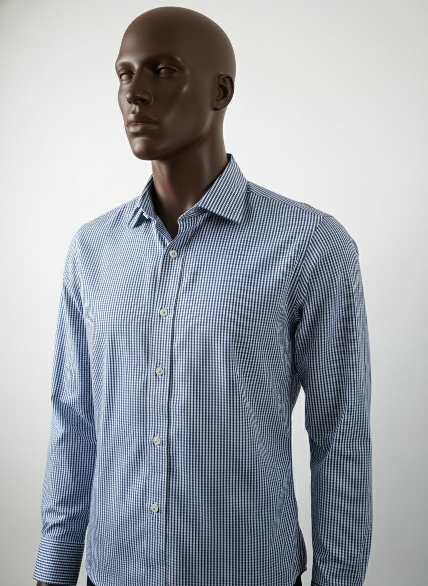 Chemise Slim Fit à Carreaux