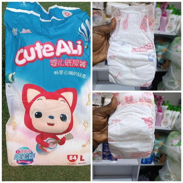 Couches Jetables CuteAli 54L