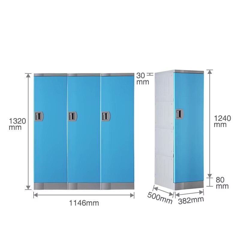 Casier vestiaire robuste