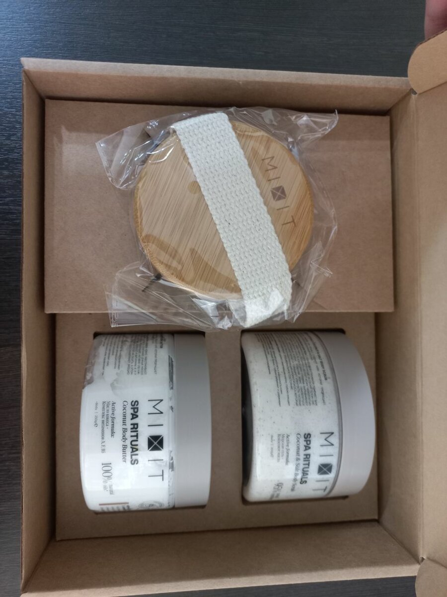 Spa набор от MIXIT "Кокосовый Рай"